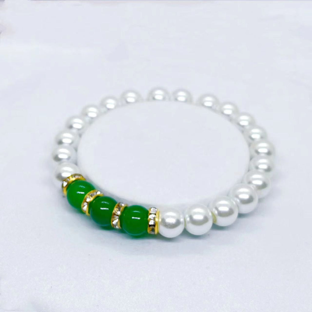 imitation pearl necklace