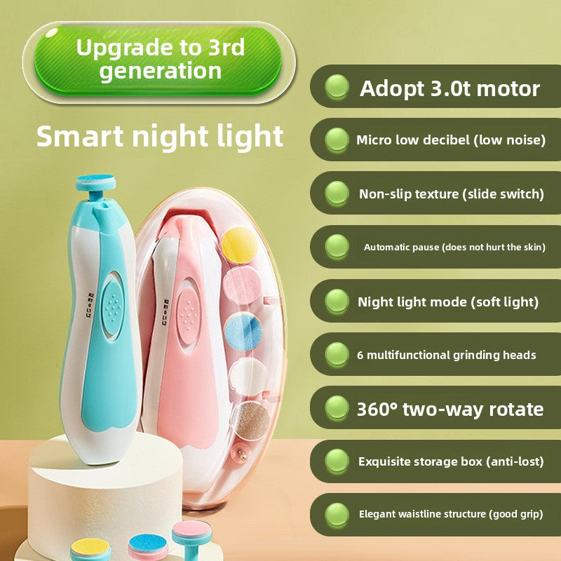 Baby Electric Nail Grinder Set