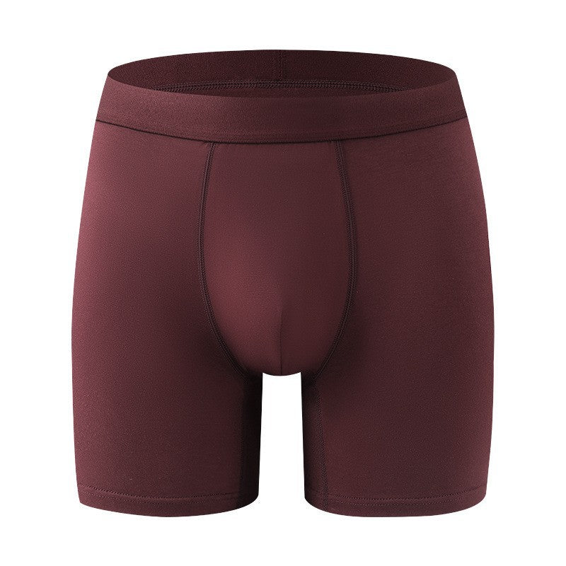 Men's Breathable Mid-Waist Boxer Briefs