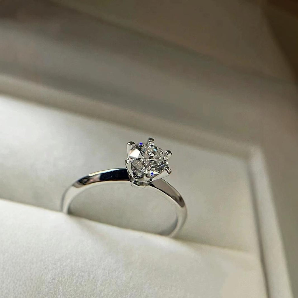Brass Adjustable Zircon Ring