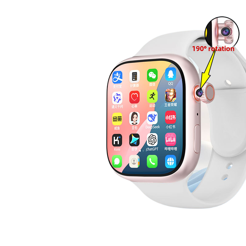 5G Smart Watch with Health Monitoring and Video Calling