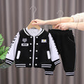 Boys' baseball jacket set