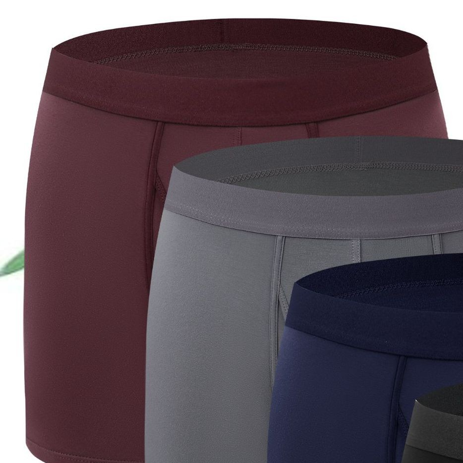 Men's Breathable Mid-Waist Boxer Briefs