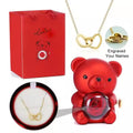 Teddy Bear Eternal Rose