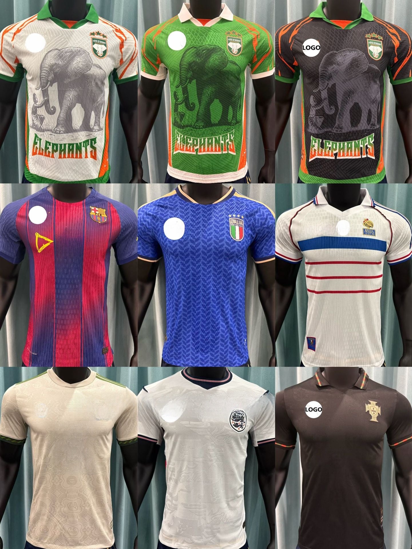 Retro Football Jersey Short Sleeve