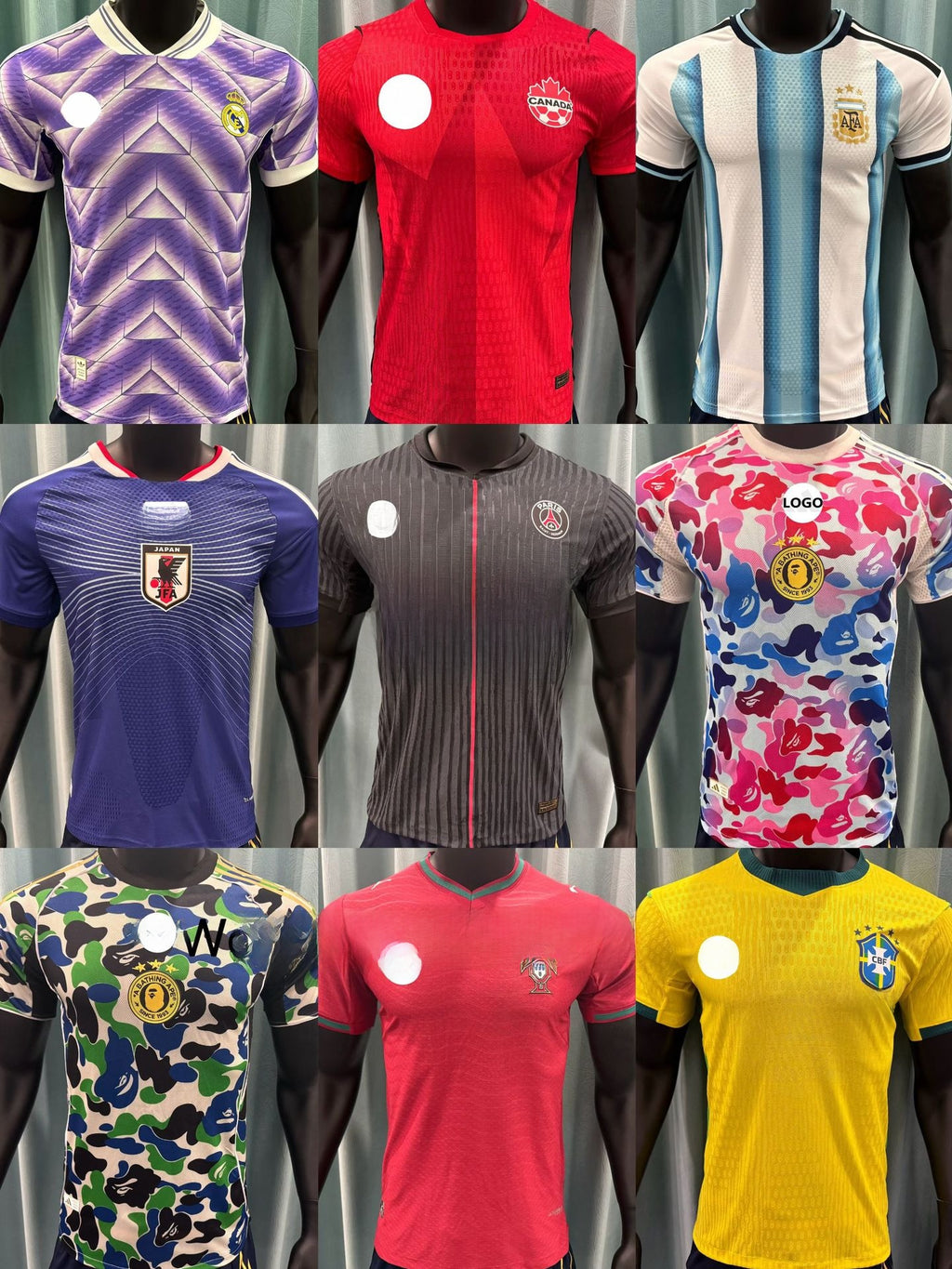 Retro Football Jersey Short Sleeve