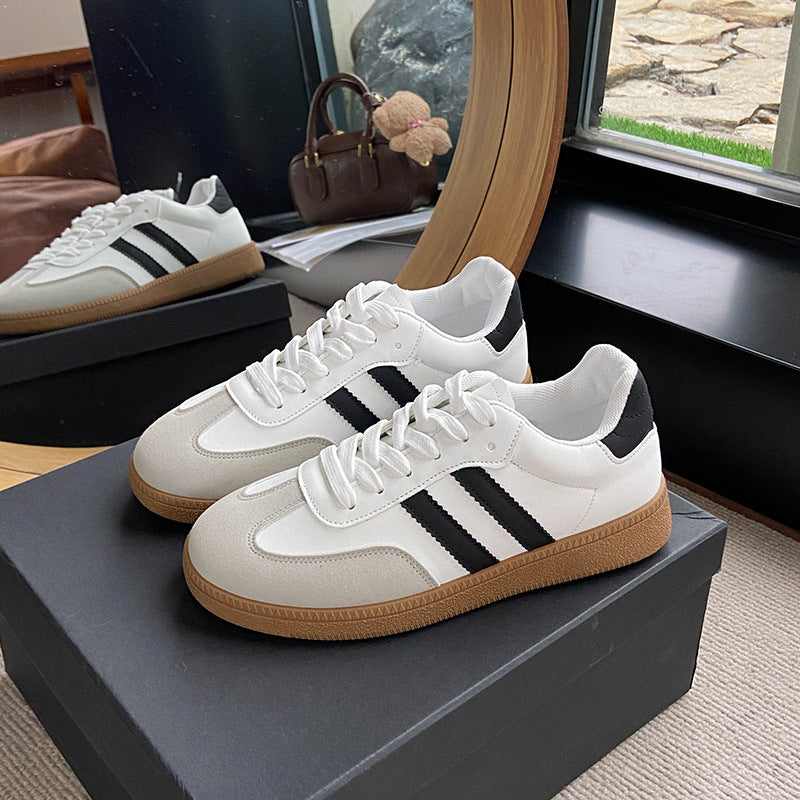 Casual Low Top Laced Sneakers