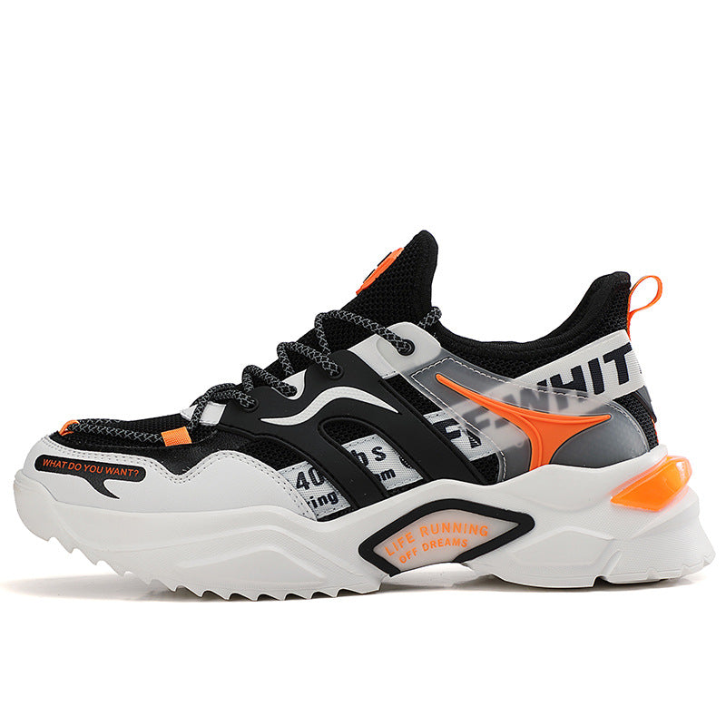 Mens Breathable Running Sneakers