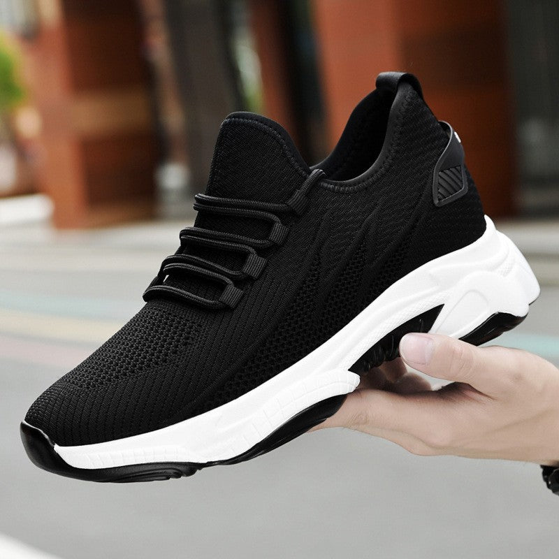 Mens Height Increase Casual Sneakers