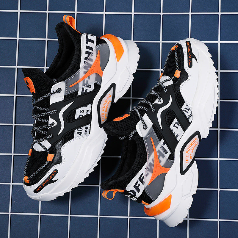 Mens Breathable Running Sneakers