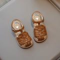 Children Knitted Strap Sandals