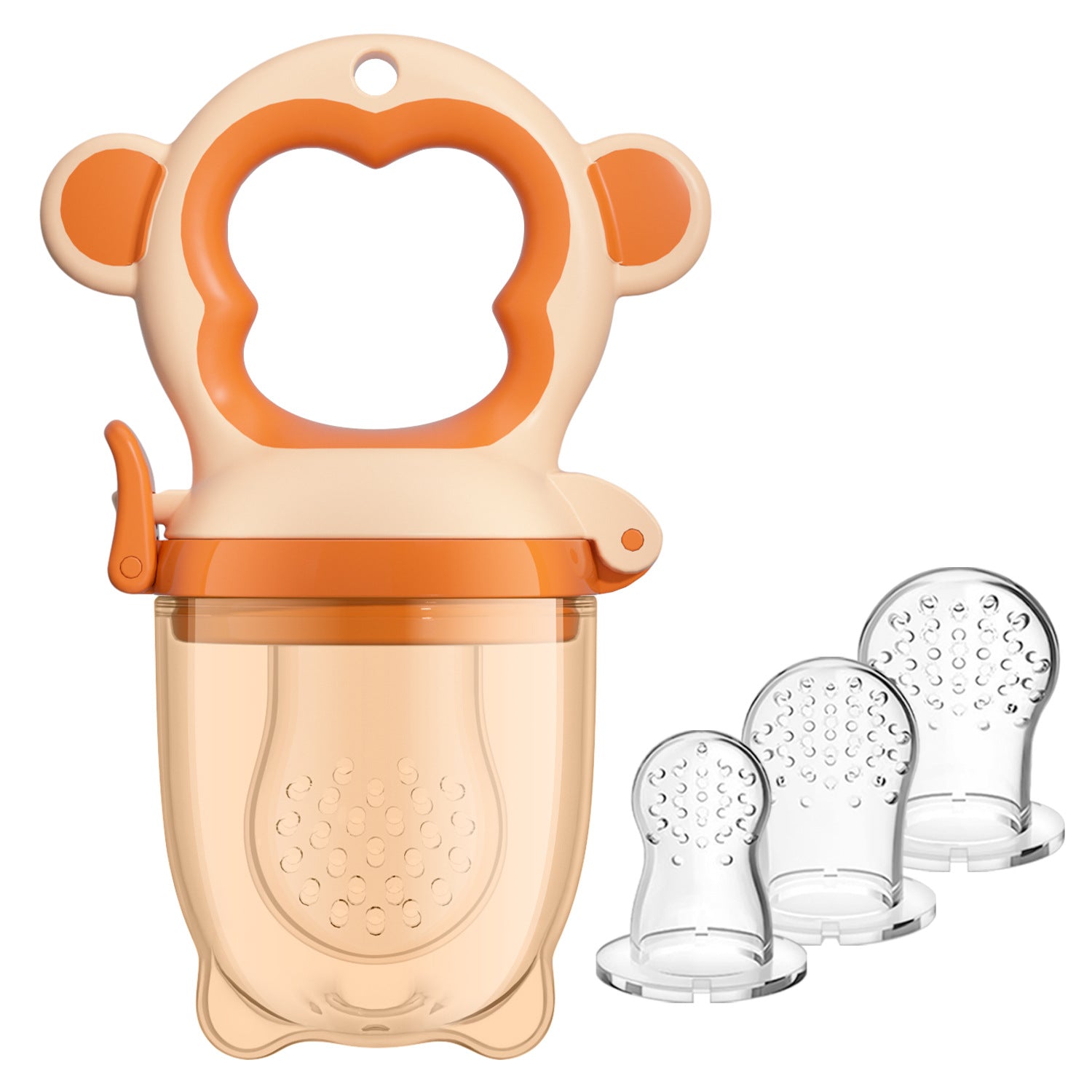 Silicone Baby Fruit Feeder Teether Pacifier