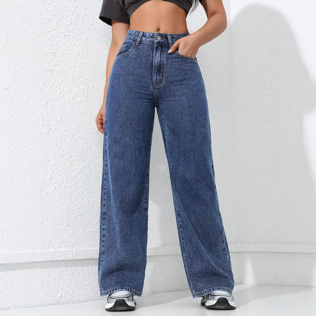 American wide-leg jeans for women