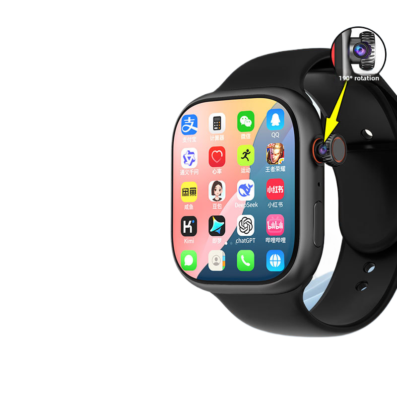 5G Smart Watch with Health Monitoring and Video Calling
